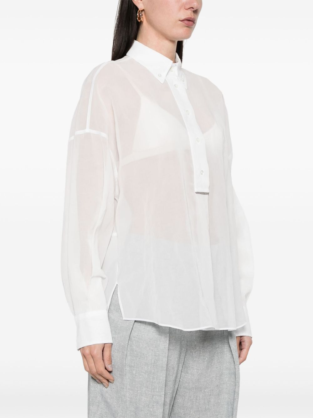 Brunello Cucinelli Women Classic Shirt - 5
