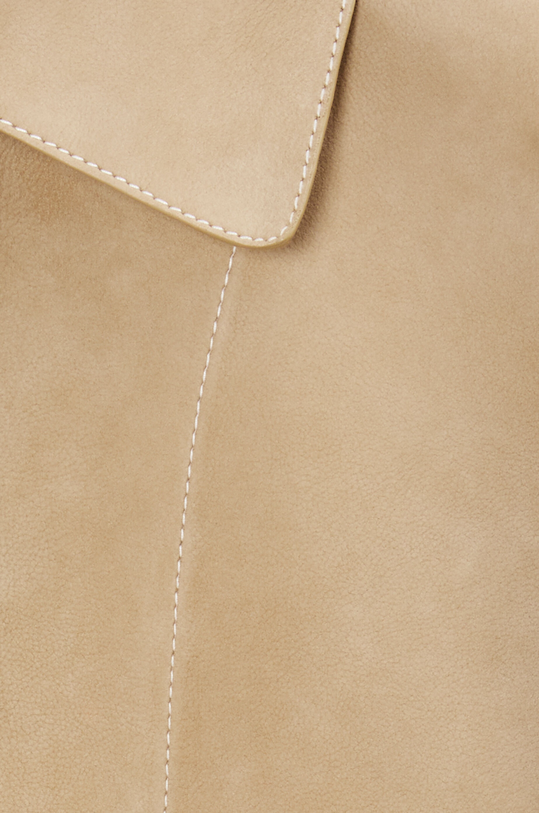 Button jacket in suede - 7