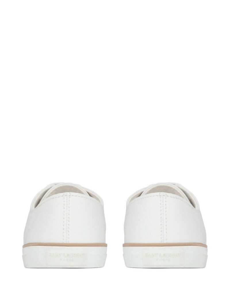 low-top lace-up sneakers - 6