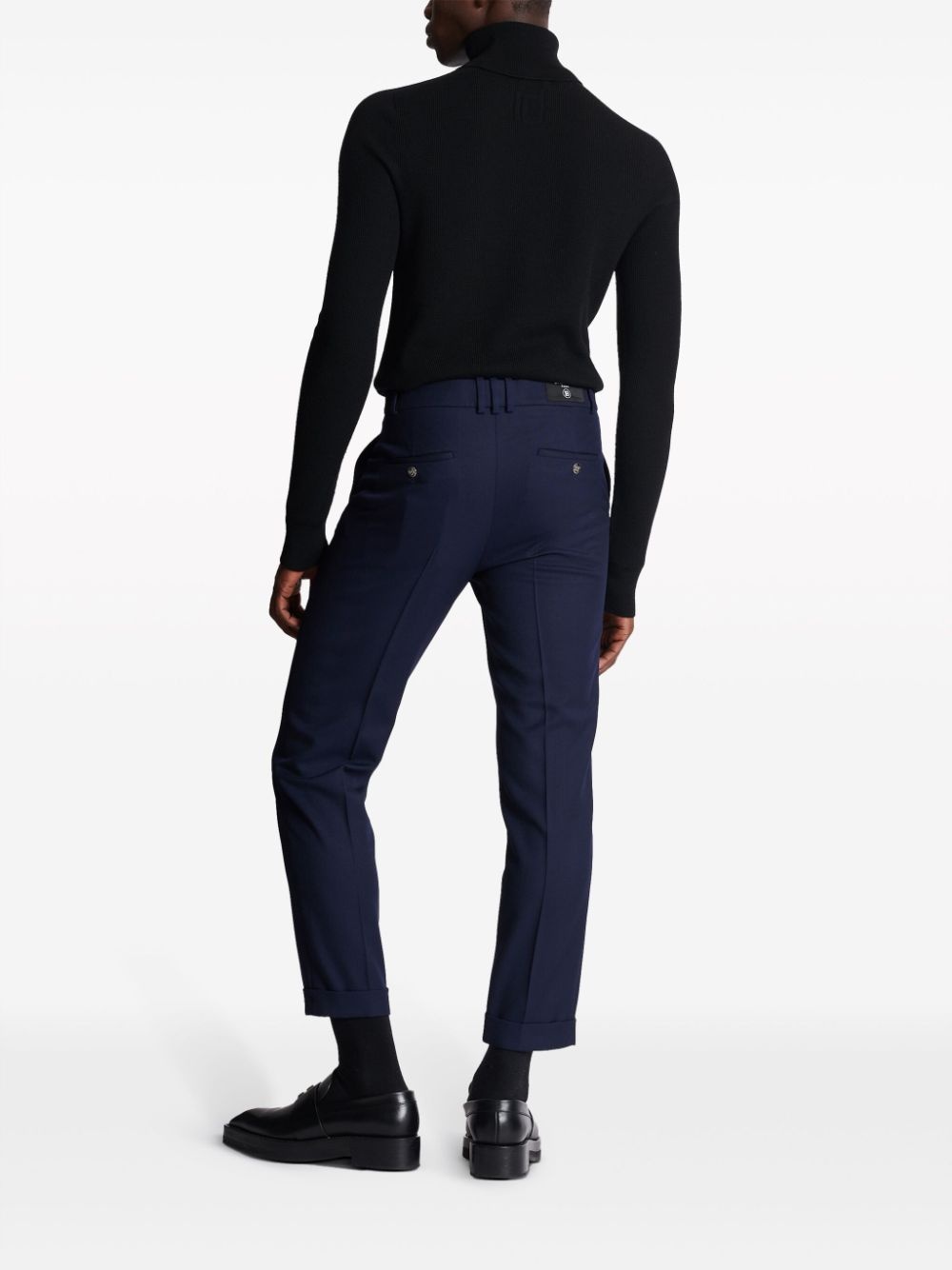 virgin-wool tailored trousers - 4