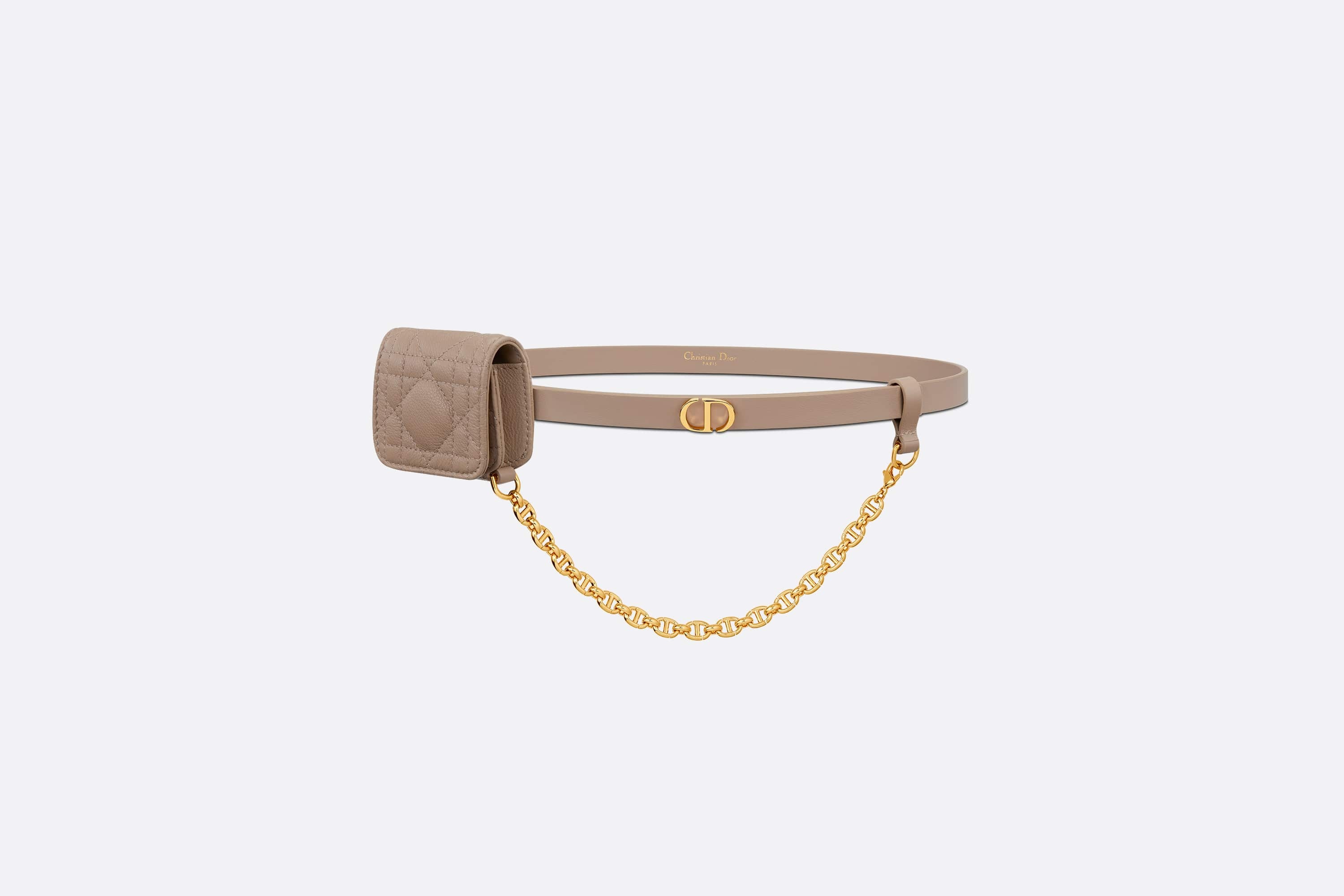 Dior Caro Belt with Removable Pouch - 1