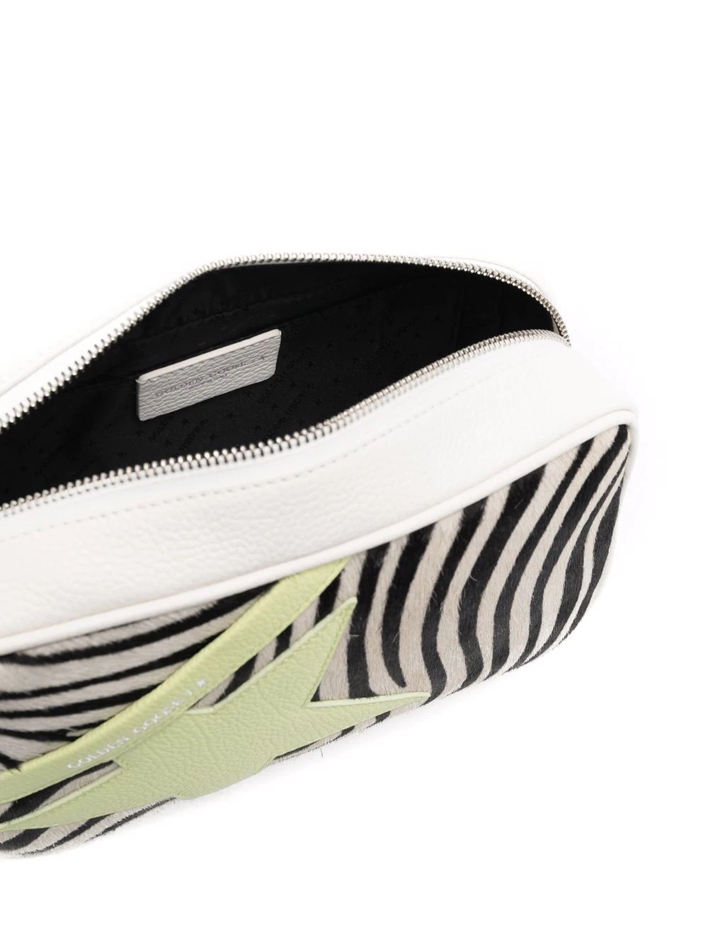 Star zebra-print crossbody bag - 5