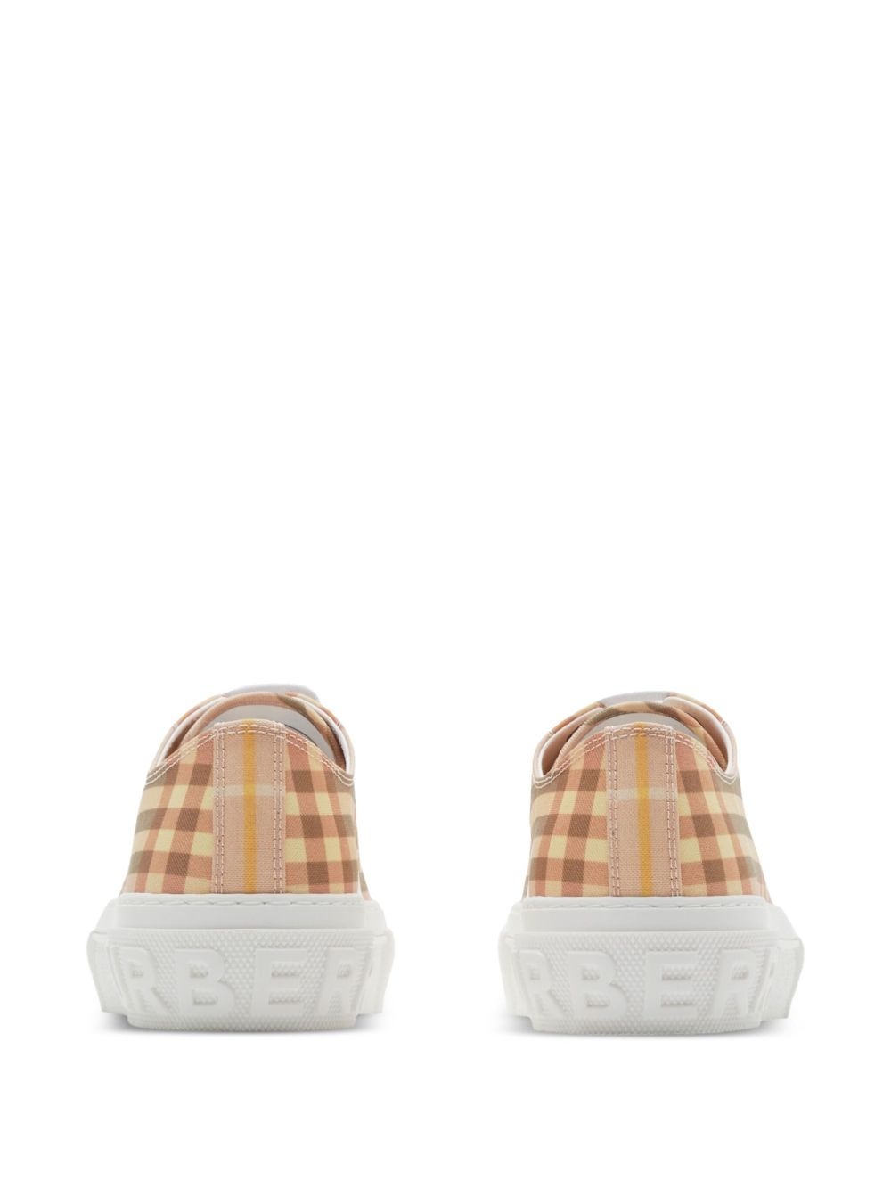 checkered sneakers - 3