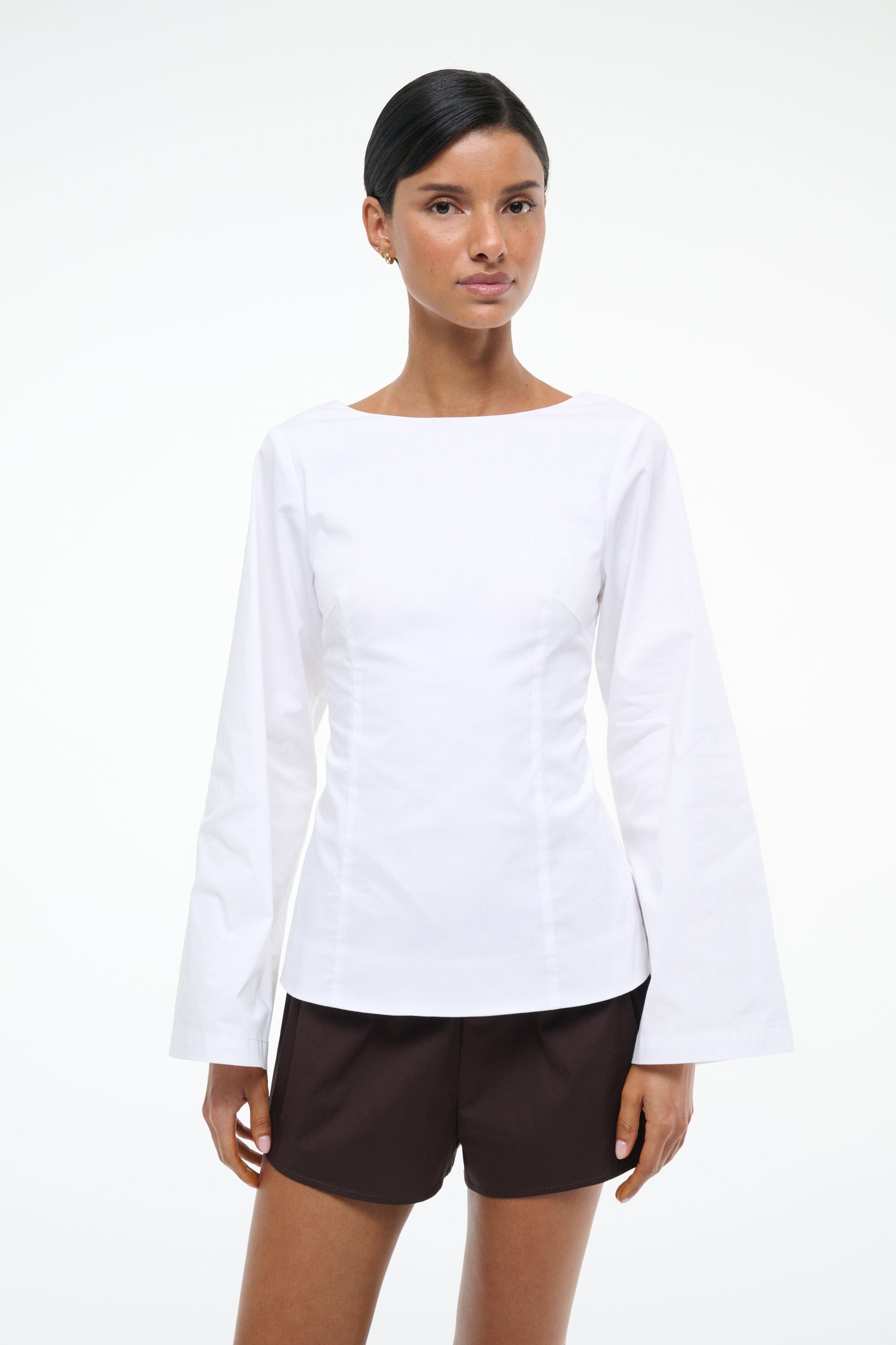 STAUD MINA TOP WHITE - 2