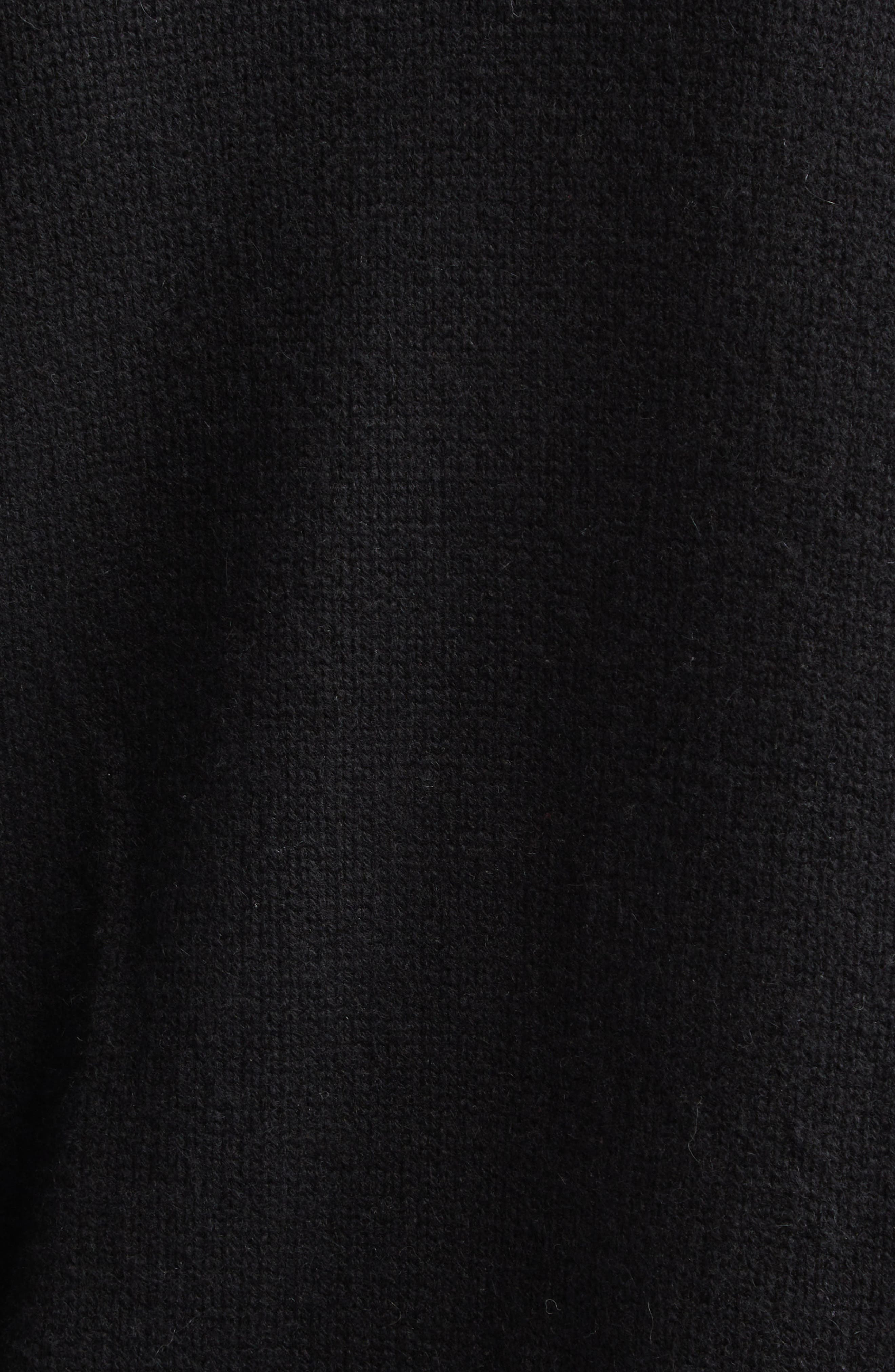 LOULOU DE SAISON Bill Draped Cashmere Sweater in Black at Nordstrom - 7