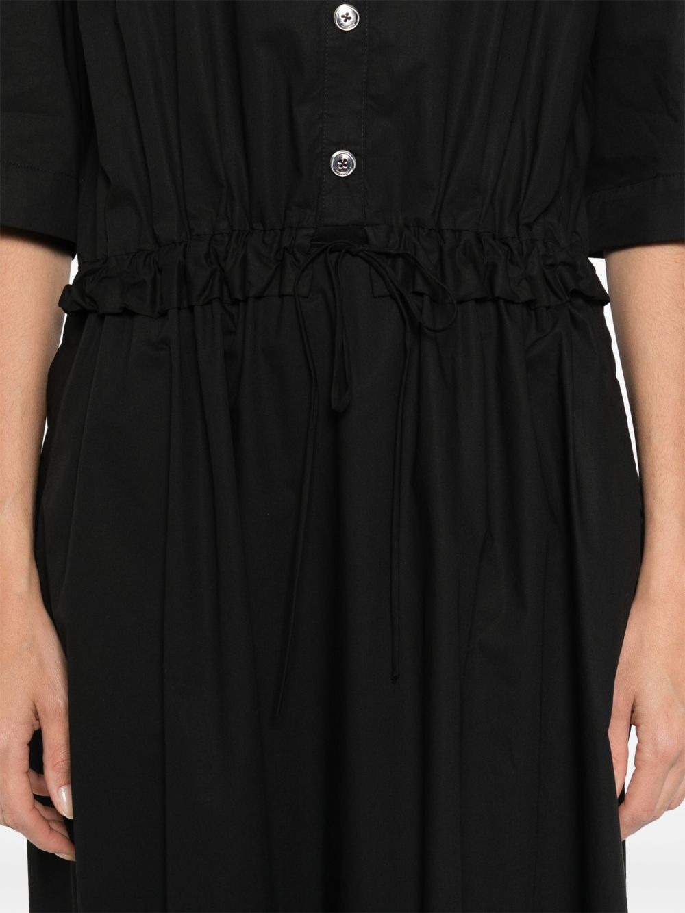 cotton midi dress - 5
