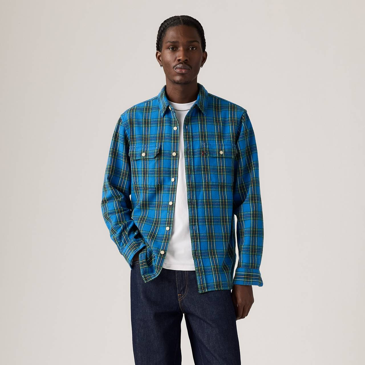 JACKSON WORKER FLANNEL OVERSHIRT - 2