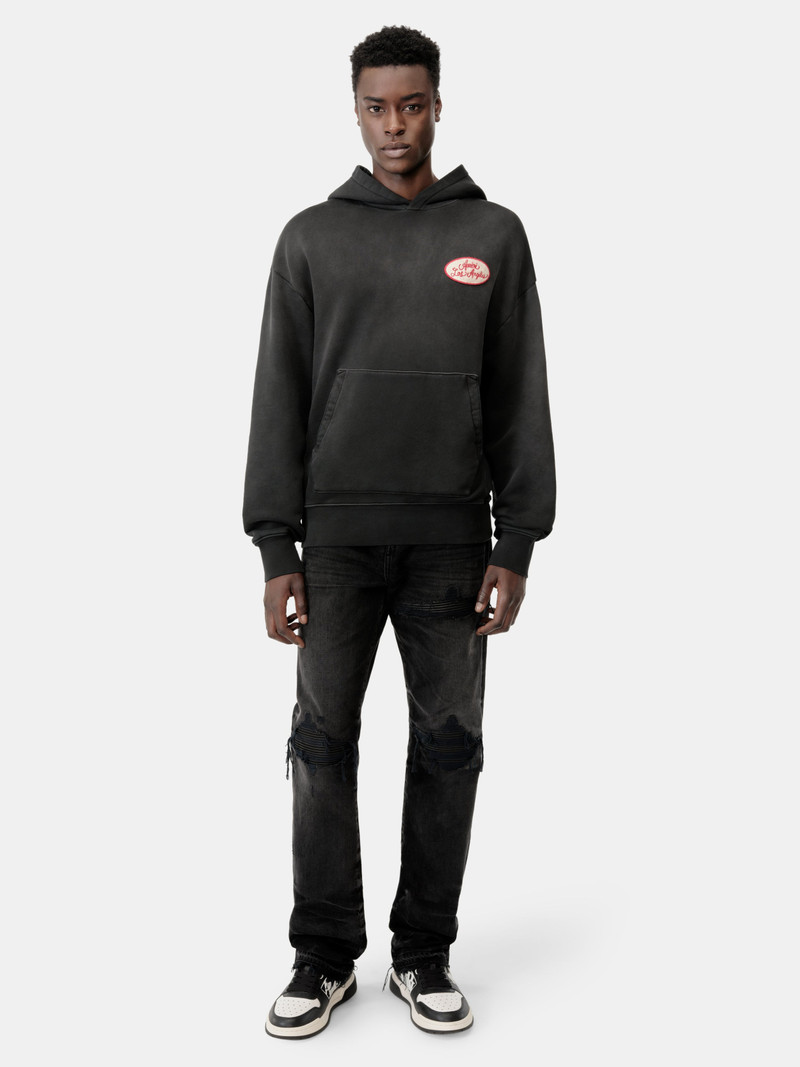 AMIRI STATION PATCH OVERSIZED HOODIE outlook