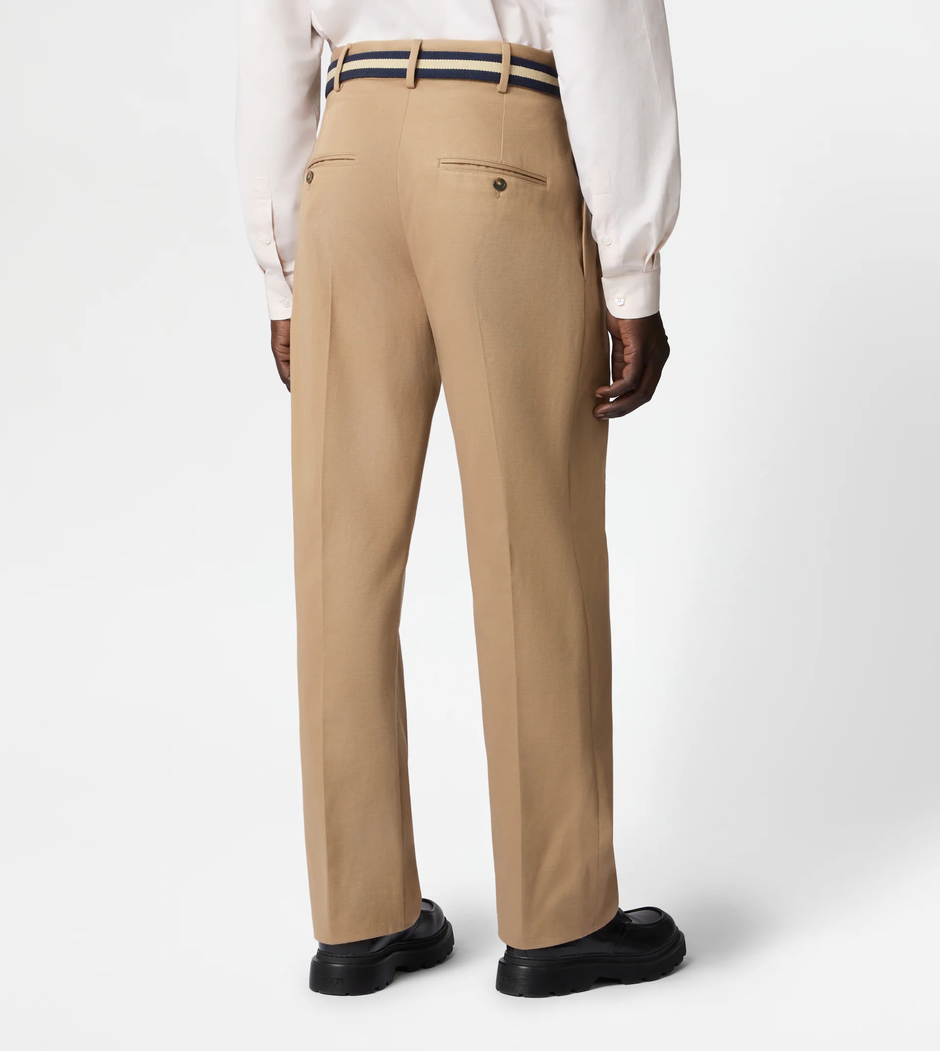 CLASSIC PANTS IN WOOL - BEIGE - 5