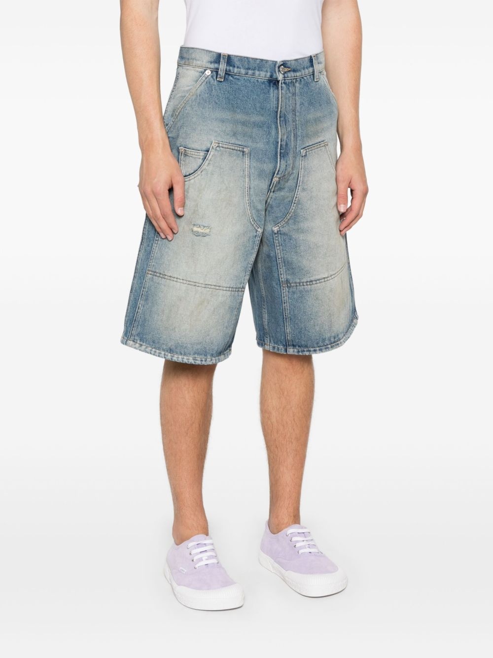 denim shorts - 3