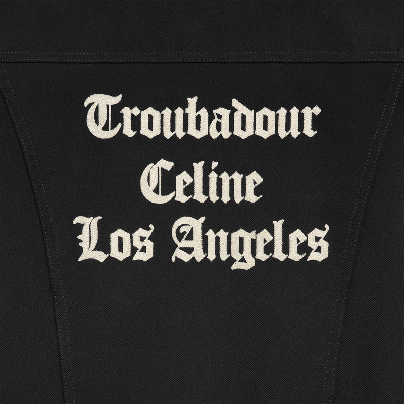 troubadour trucker jacket in raw wash denim 4