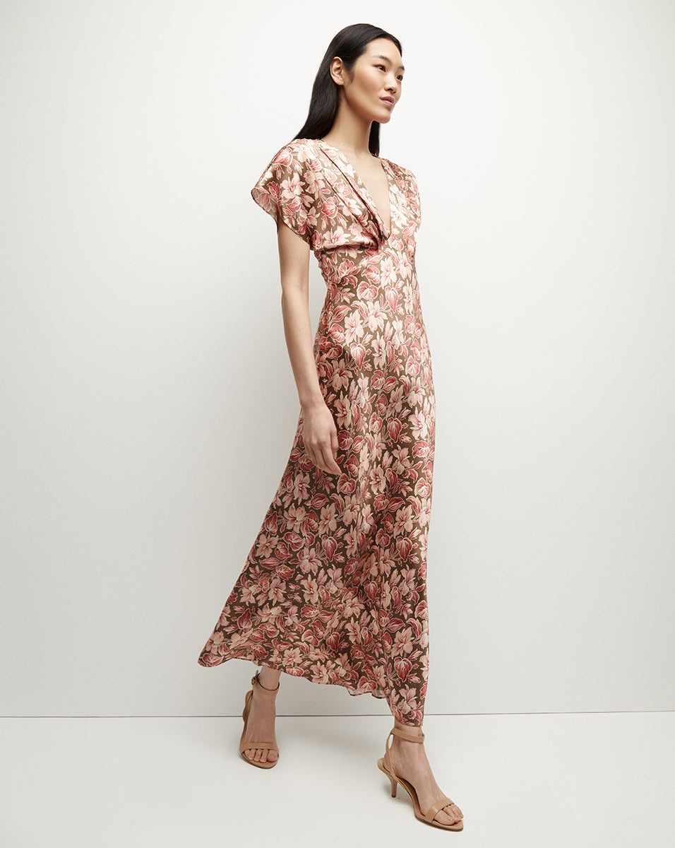 SEYMOUR STRETCH-SILK DRESS - 2