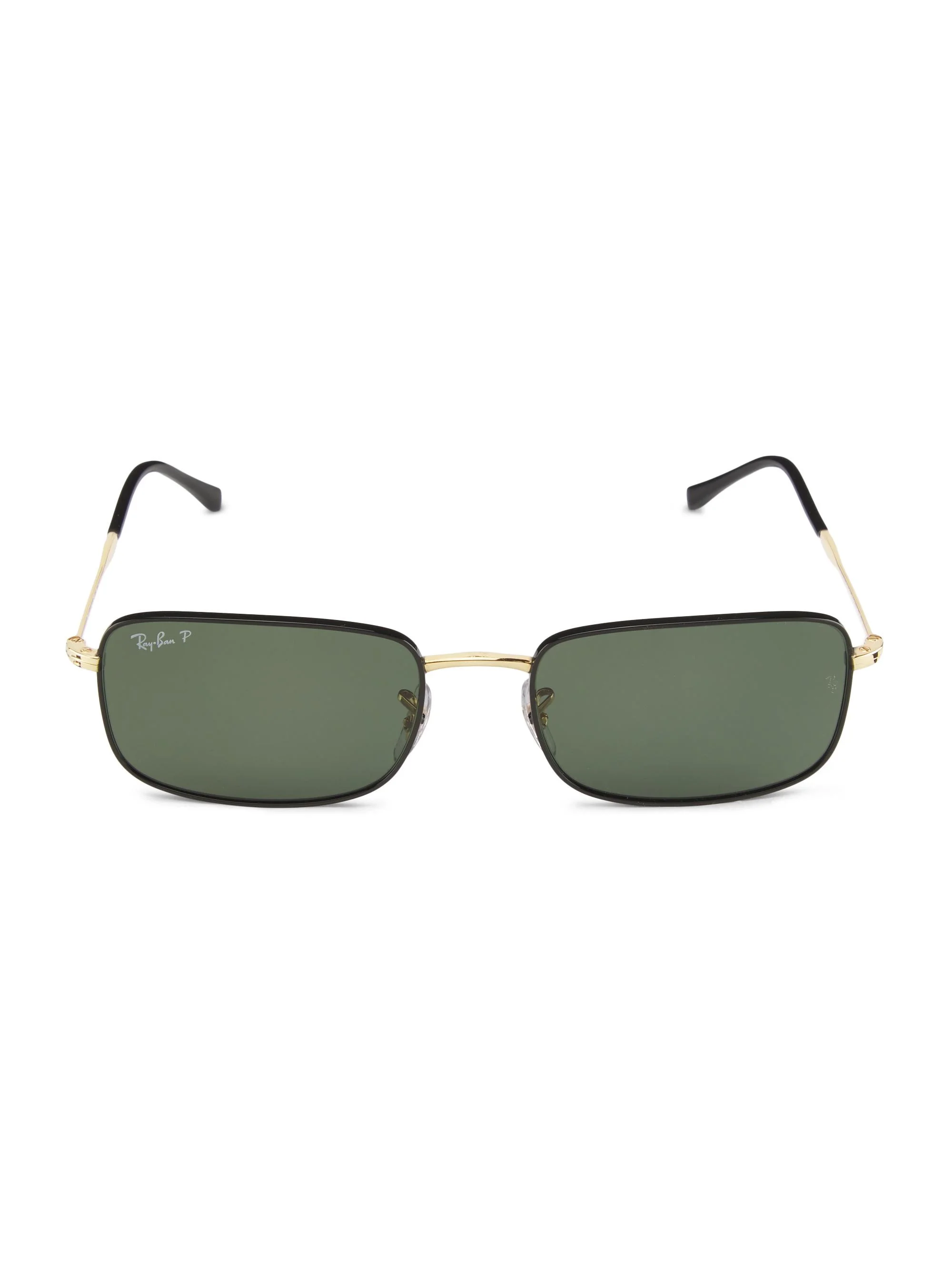 Men's RB3746 59MM Aviator Sunglasses - Green Black - 1