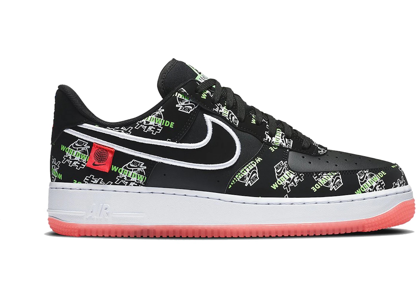 Nike Air Force 1 Low '07 LV8 Worldwide Pack Katakana Black - 1