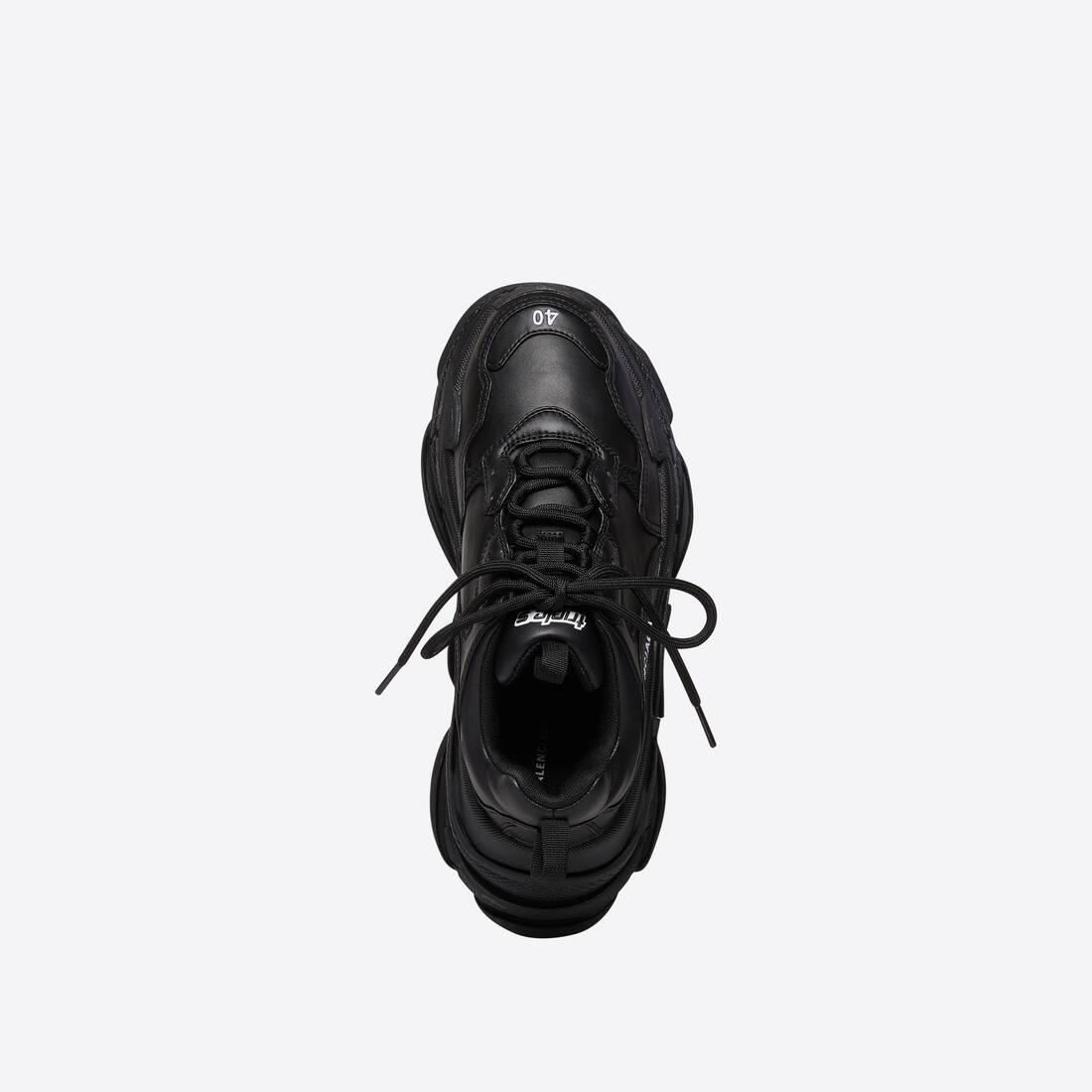 Women's Triple S Sneaker  in Black - 5