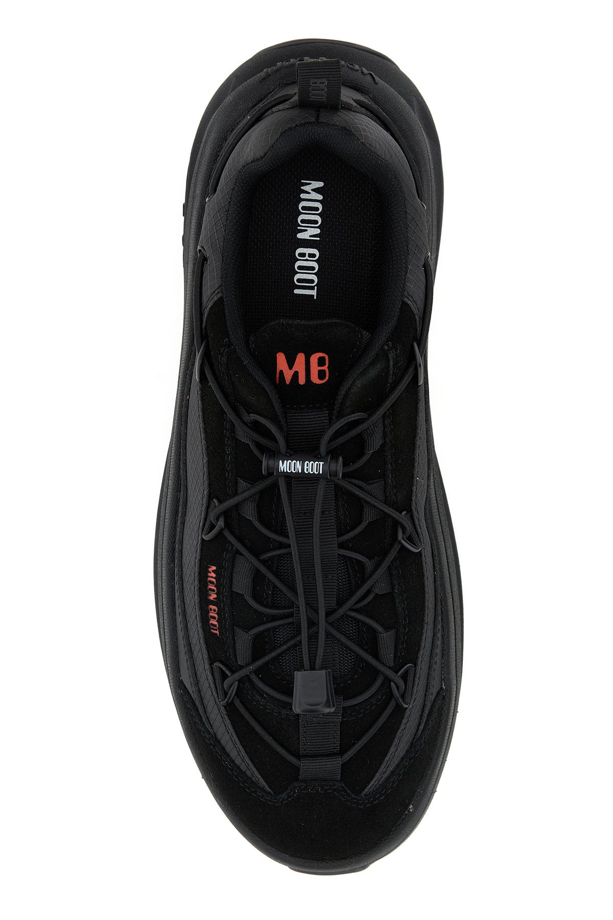 Black fabric Moon247 sneakers - 4