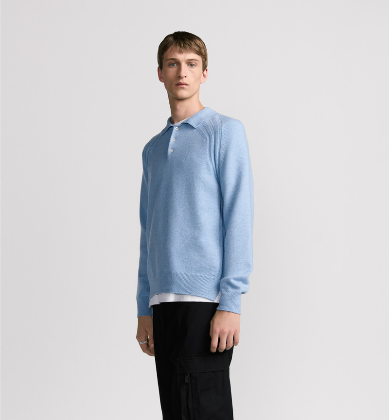 Dior Icons Long-Sleeved Polo Shirt 2