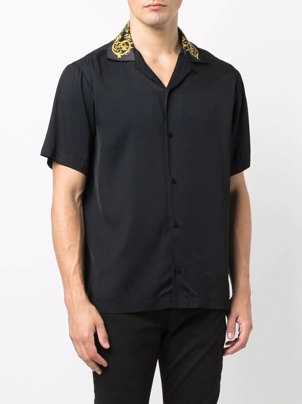 short-sleeved buttoned-up shirt - 3