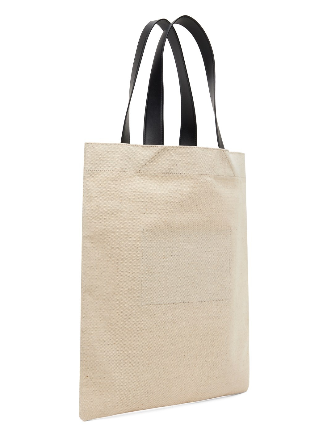 Beige Medium Book Tote - 3