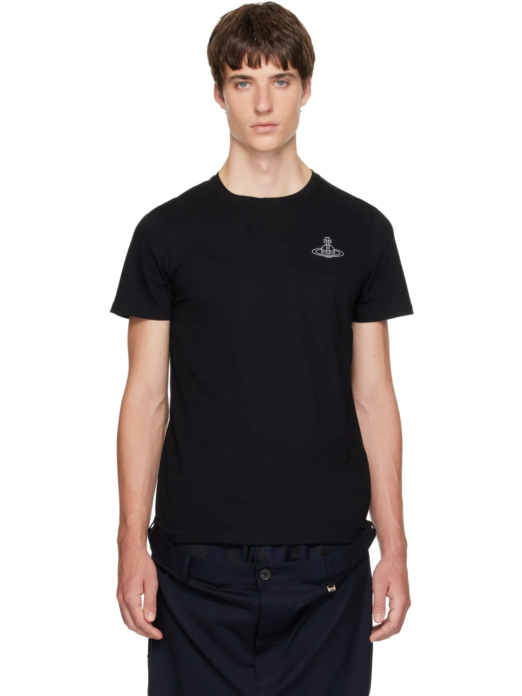 Two-Pack Black Cotton T-shirts - 1