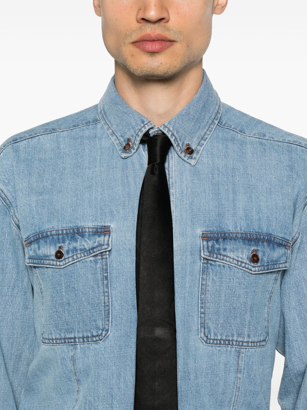 denim shirt - 5