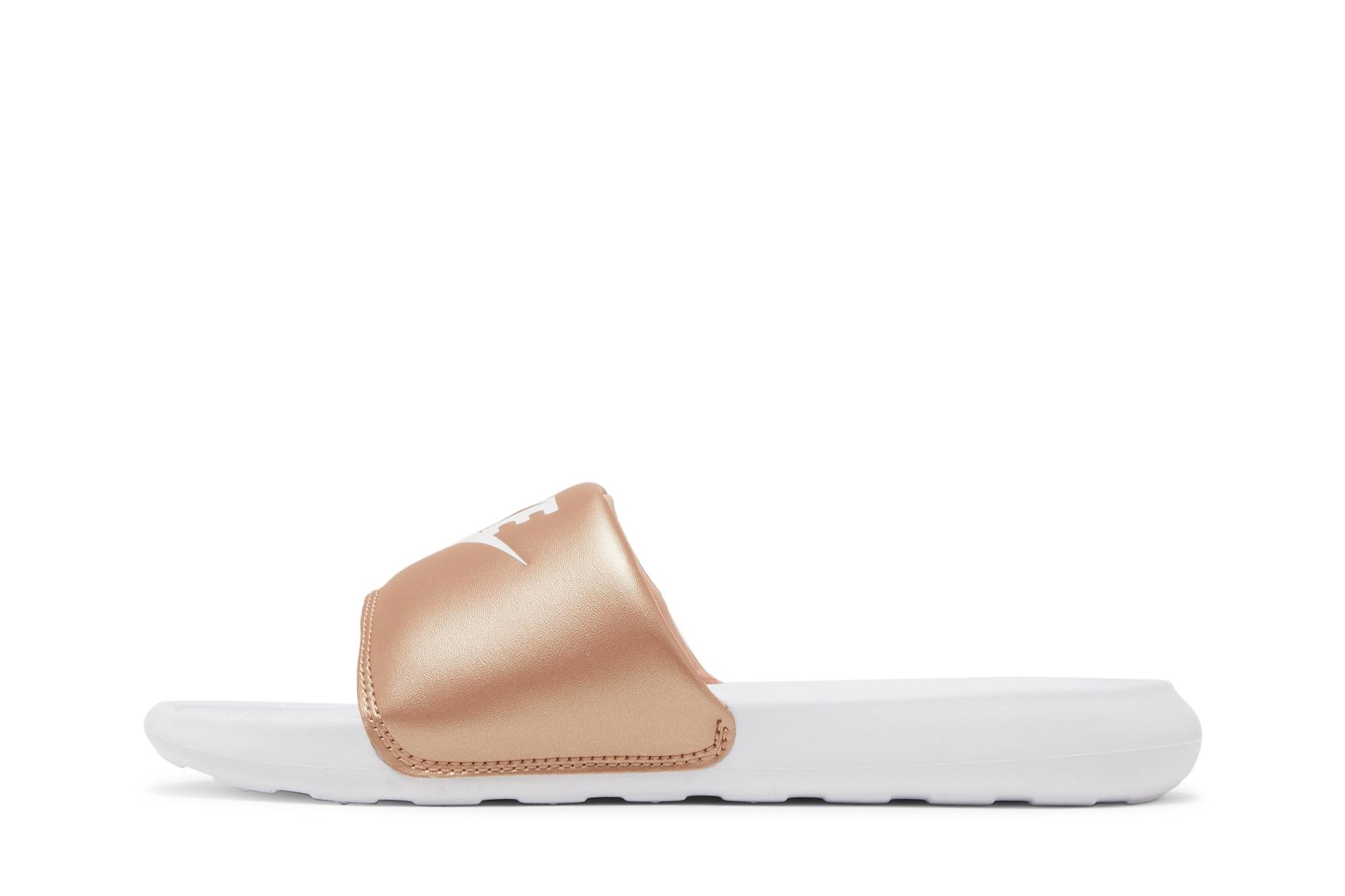 Wmns Victori One Slide 'Metallic Red Bronze' - 3