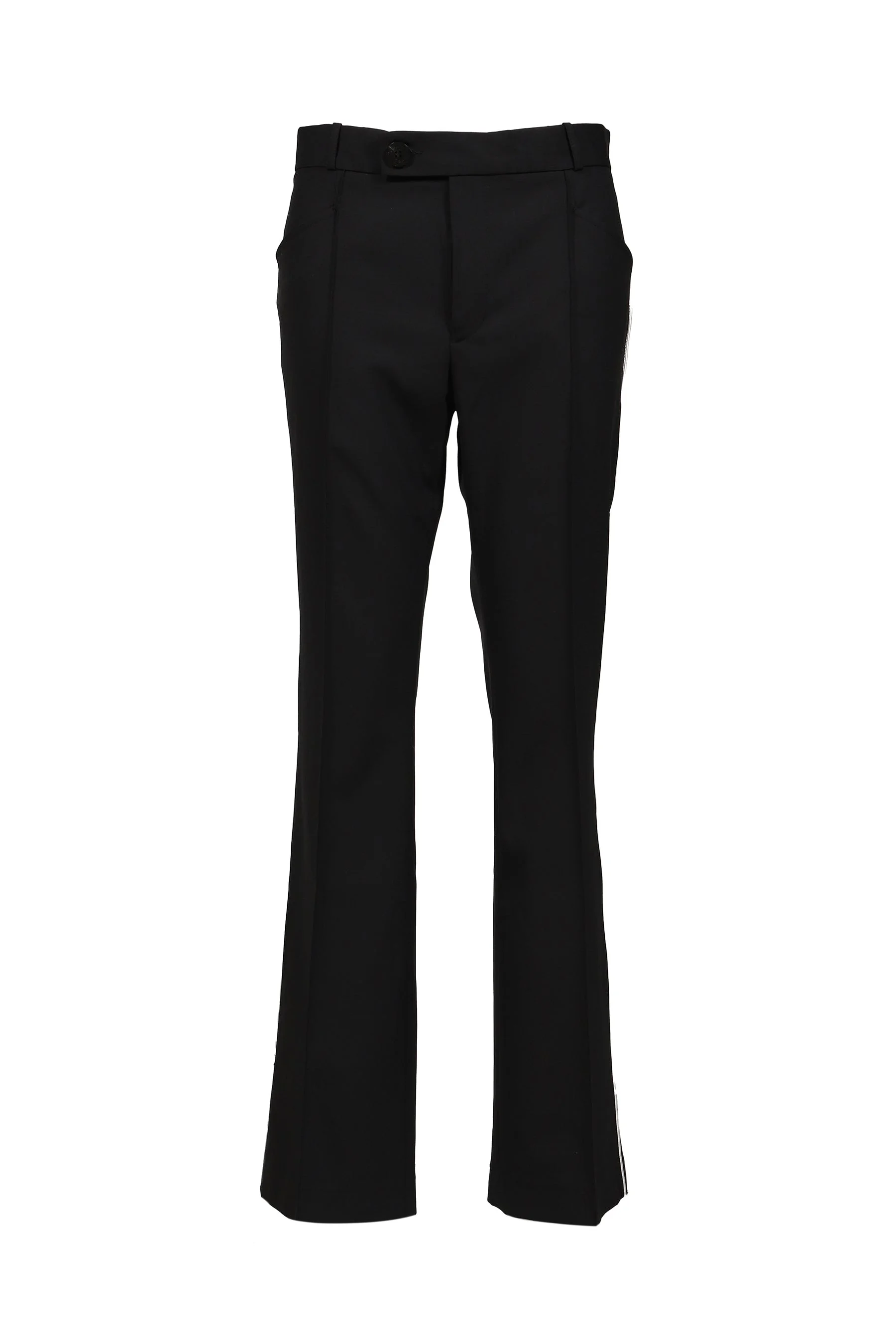 PIPPING FLARE TROUSERS / BLK - 1