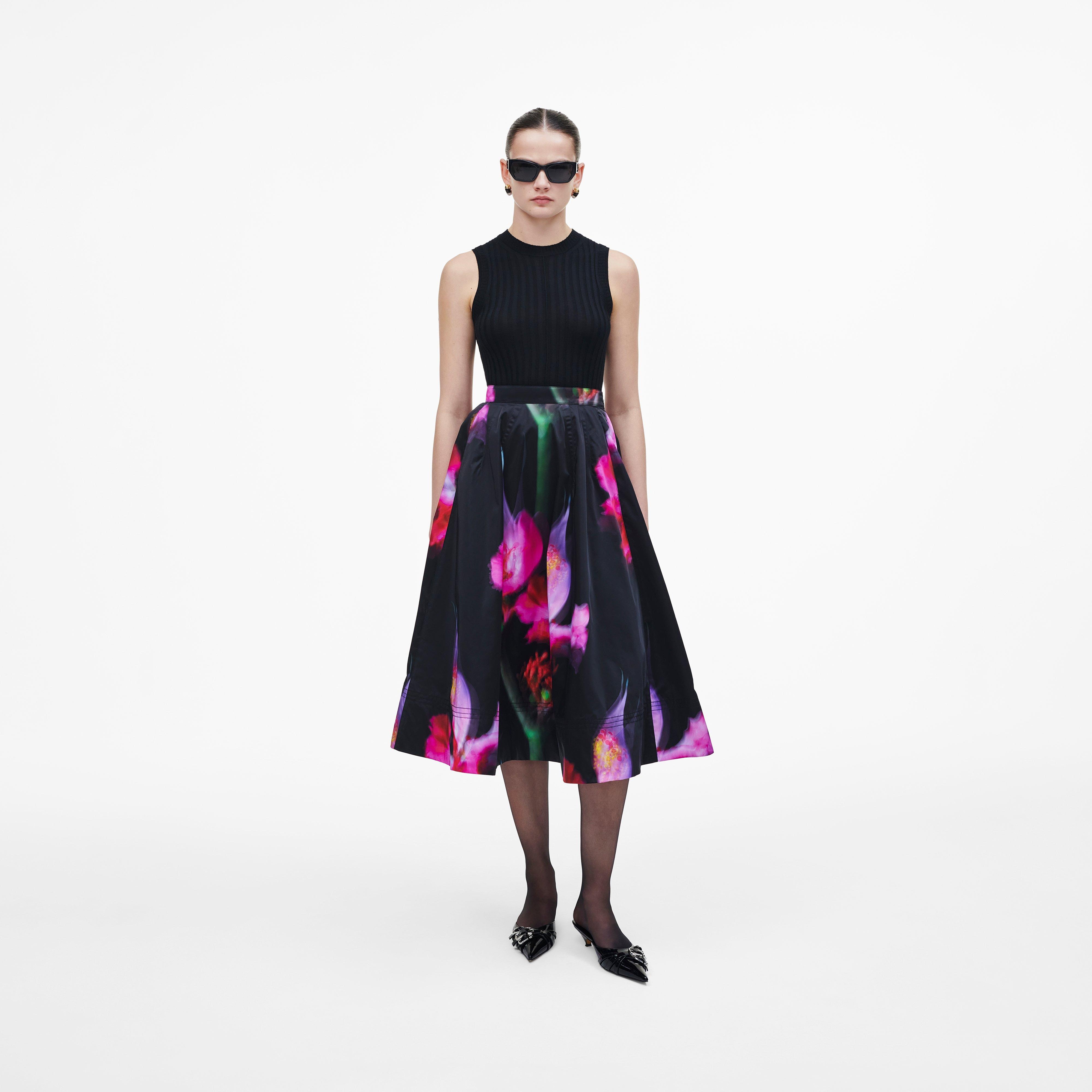 FUTURE FLORAL VOLUME SKIRT - 1