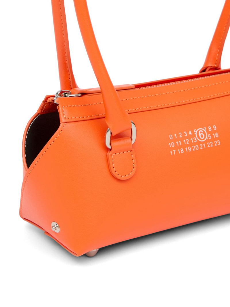 mini Bauletto J leather shoulder bag 6
