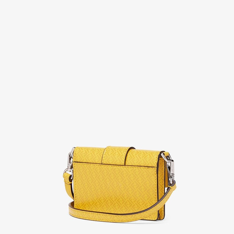 FENDI Yellow leather bag outlook