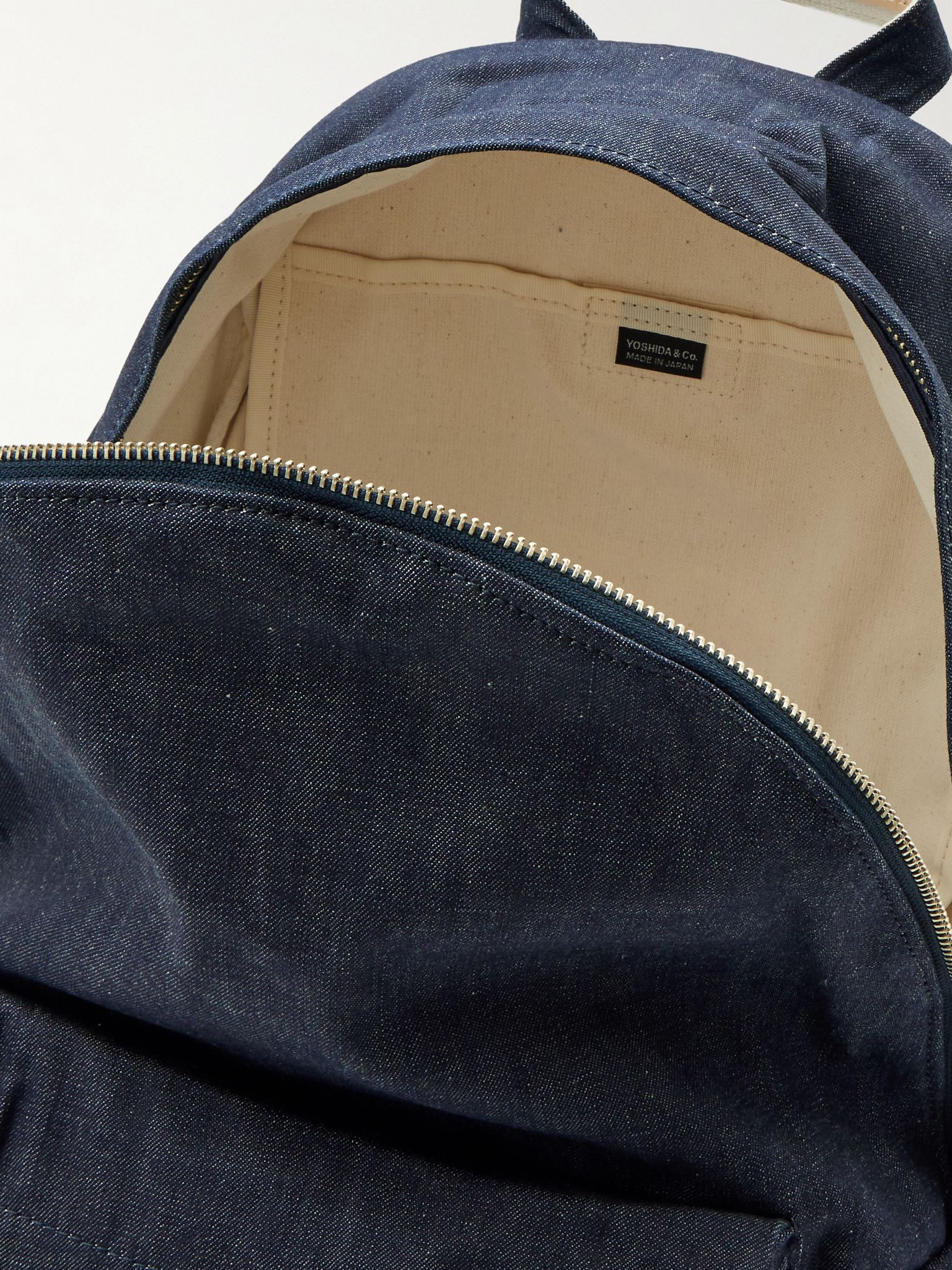 Daypack Denim Backpack Navy - 5