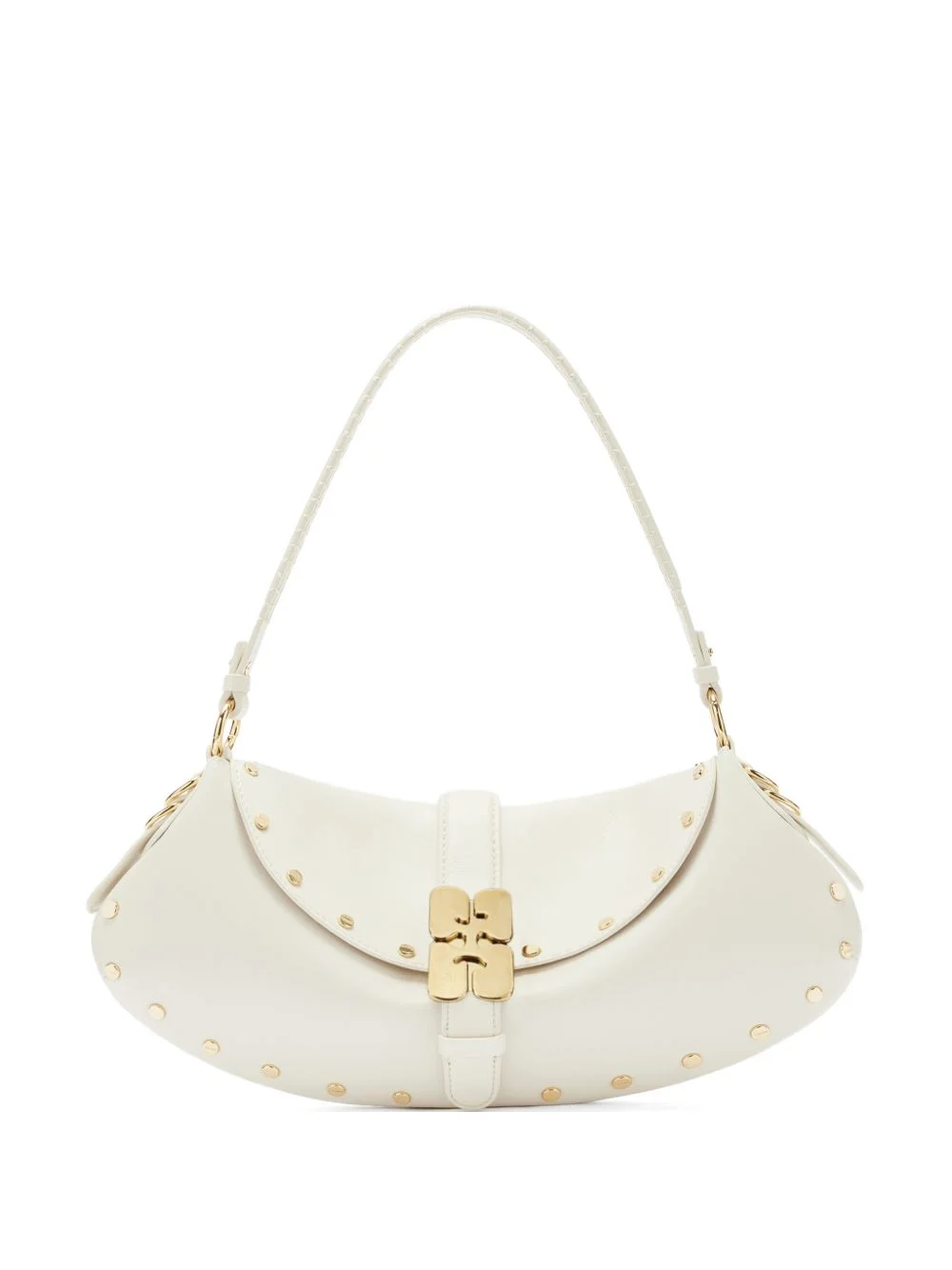 B-Kat buckle embellished shoulder bag - 1