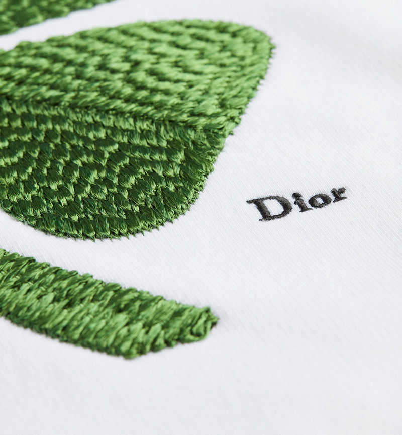 Sweatshirt with Dior Clover Embroidery, Relaxed Fit 6