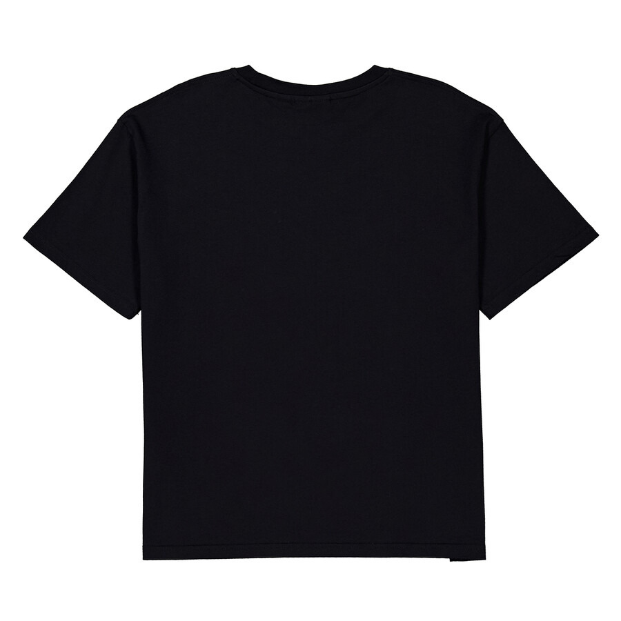 GCDS Black Logo Lounge Cotton T-Shirt - 6