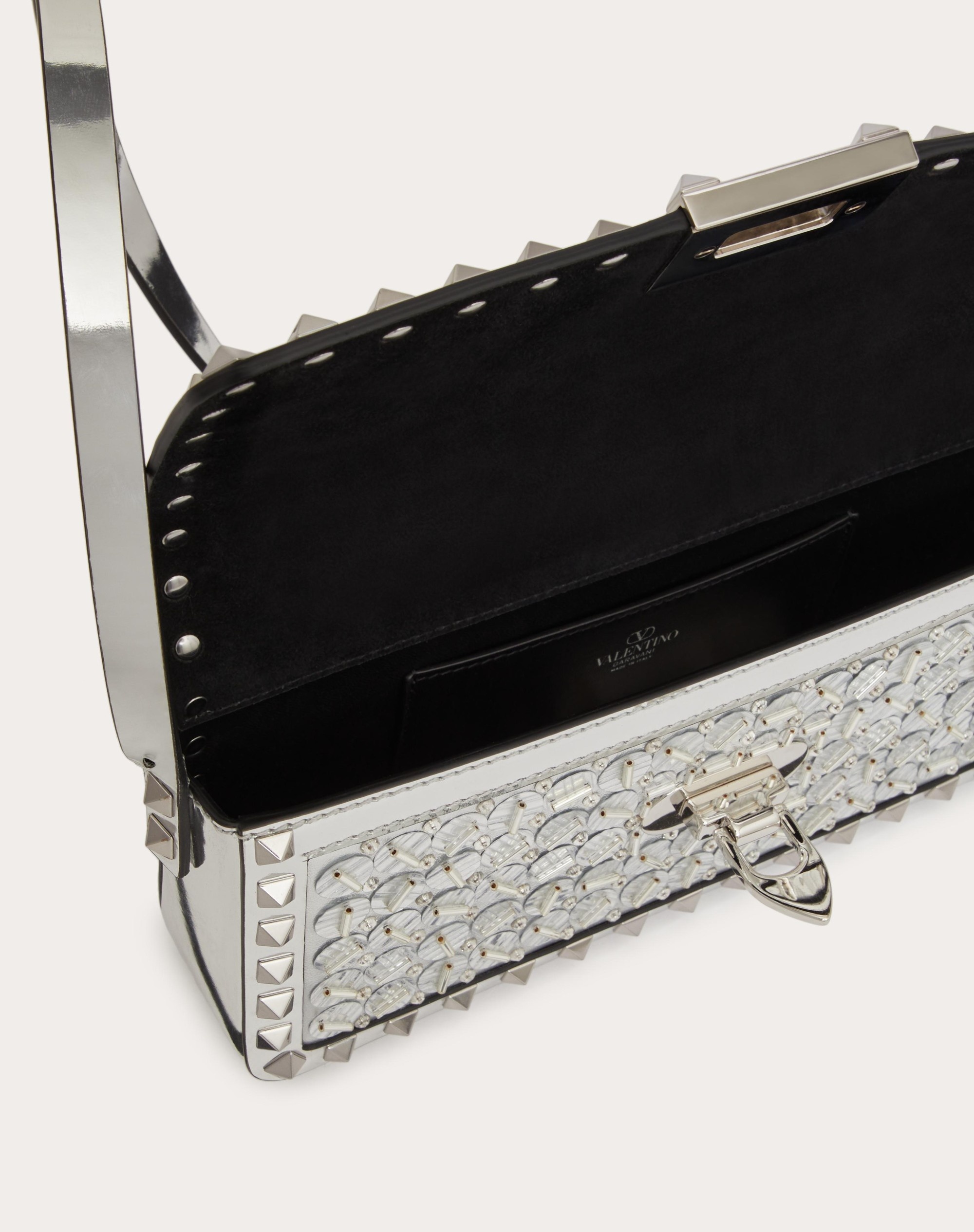 ROCKSTUD23 E/W EMBROIDERED SHOULDER BAG - 6