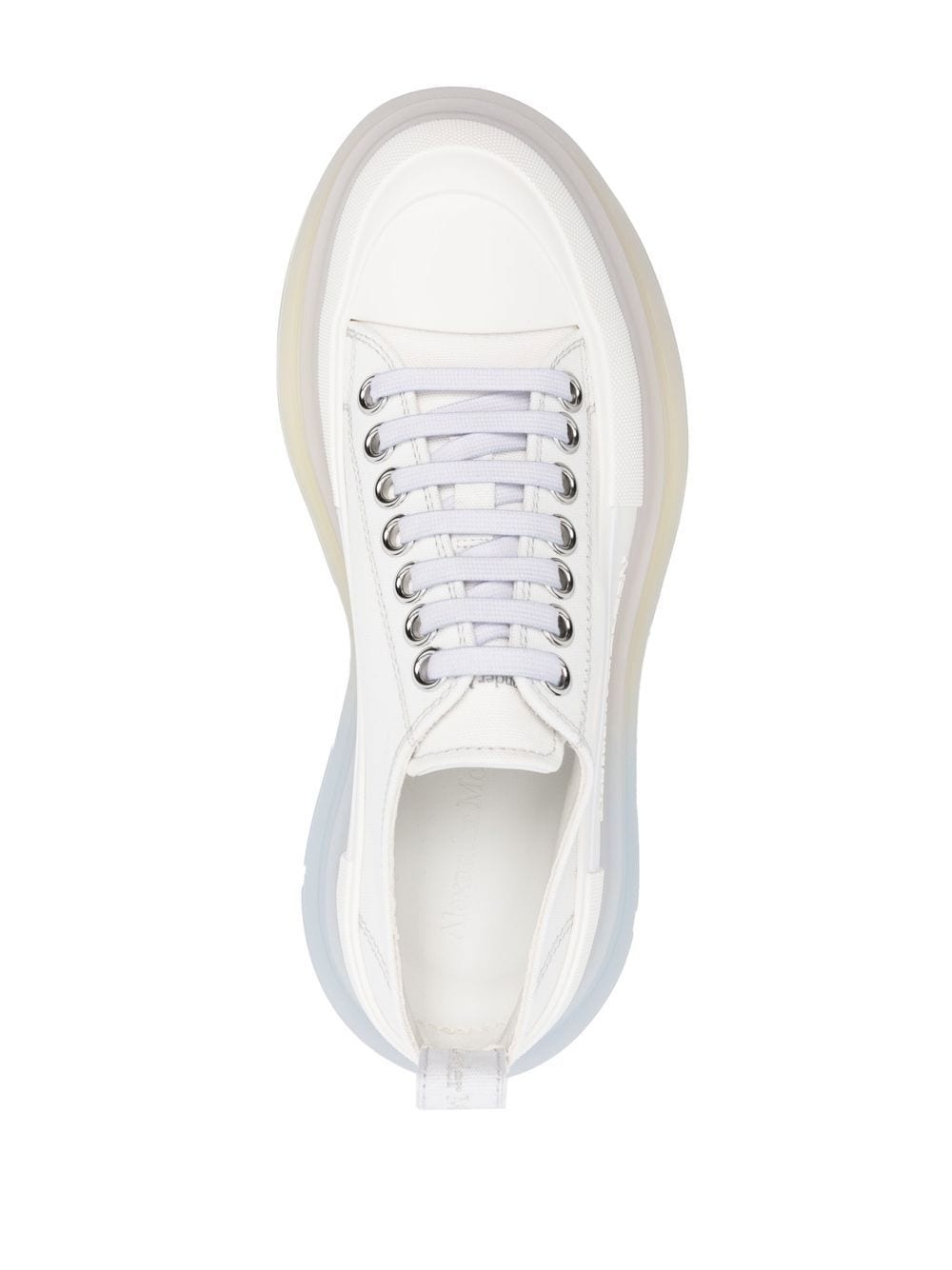 lace-up canvas shoes - 4