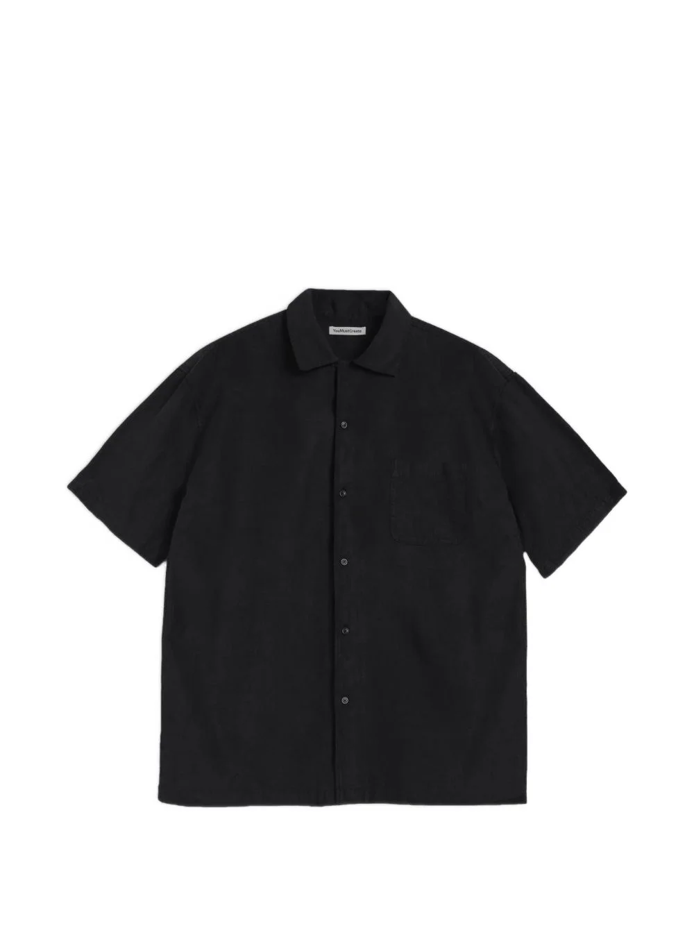pocket linen shirt - 1