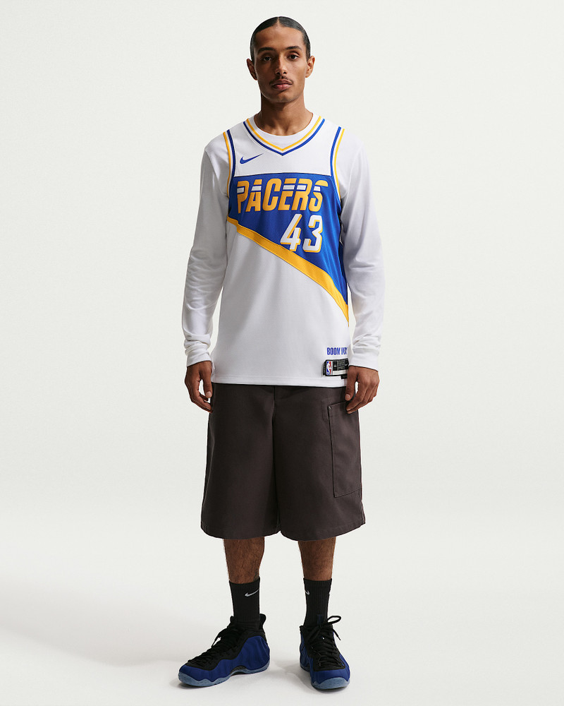 Pascal Siakam Indiana Pacers City Edition Men's Nike NBA Swingman Jersey 7