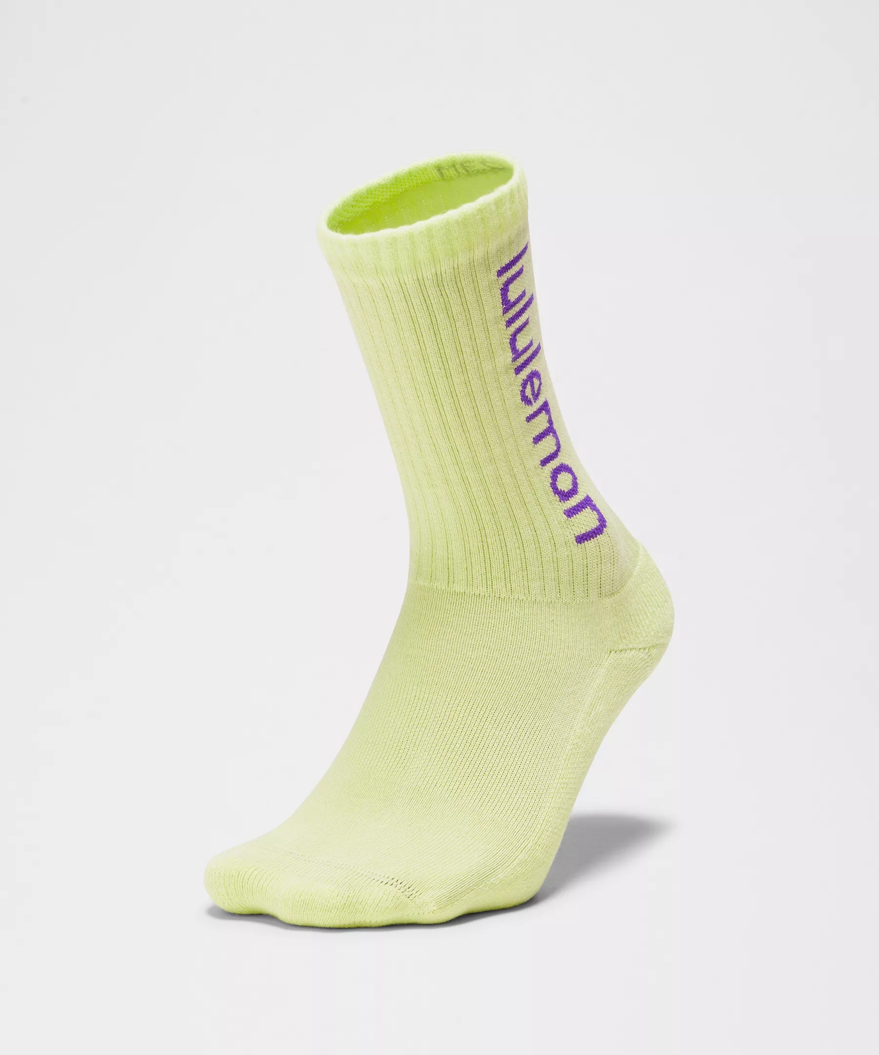Unisex Daily Essential Crew Socks *Wordmark - 3