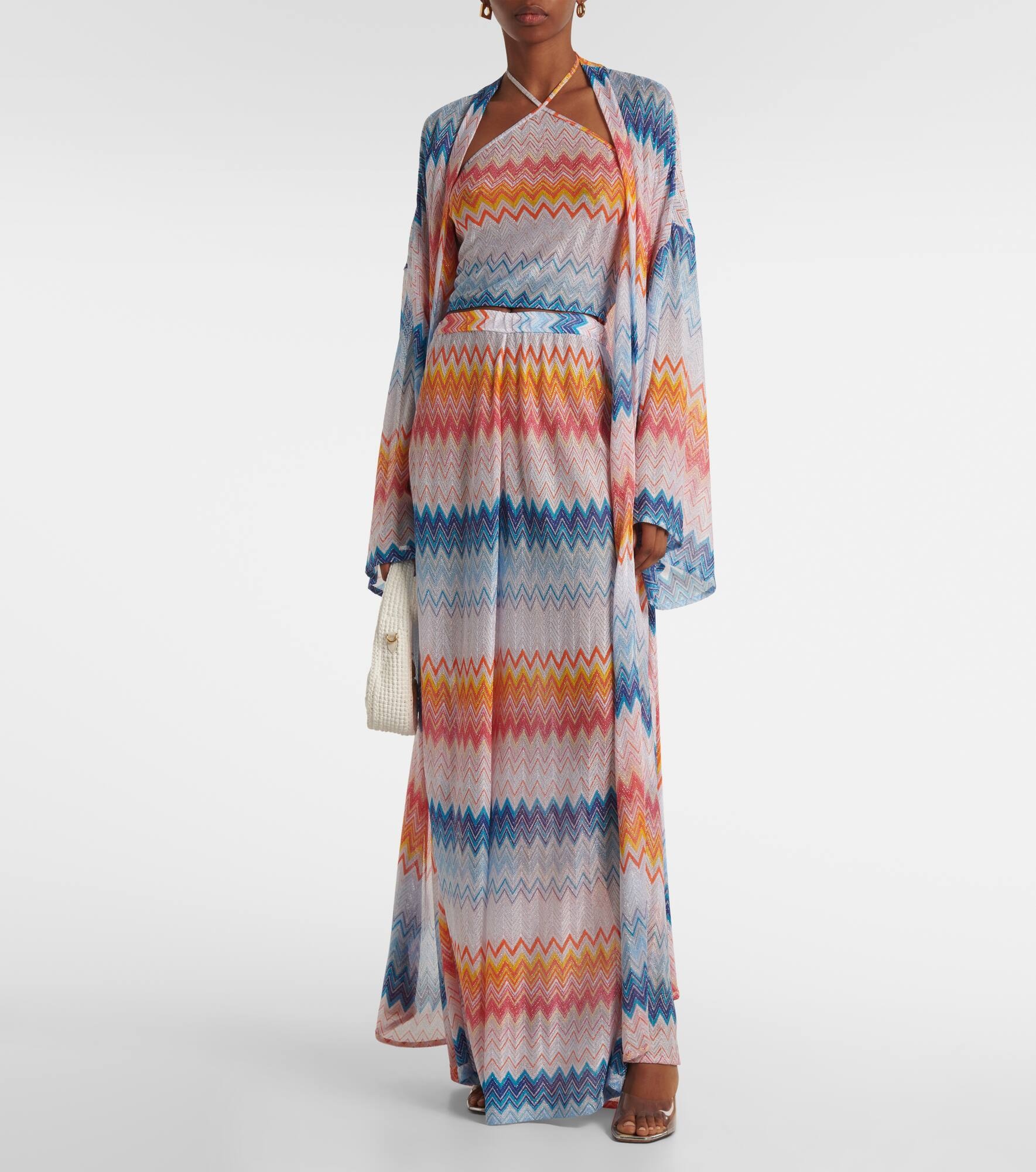 Zig Zag wide-leg pants - 2