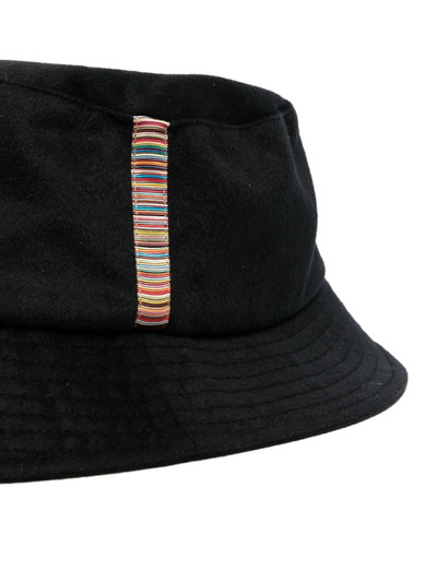 Paul Smith signature-stripe bucket hat outlook