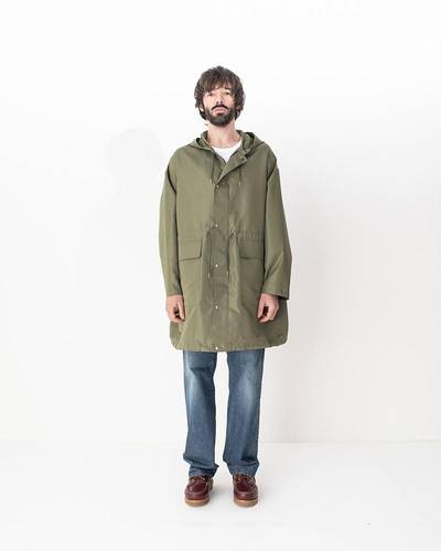 visvim JURA PARKA (SILK) OLIVE outlook