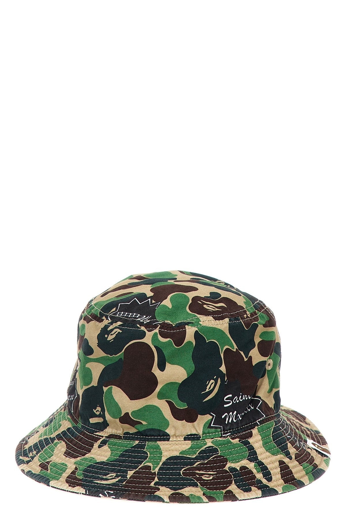 Saint Mxxxxxx Men Saint Michael X A Bathing Ape Bucket Hat - 1