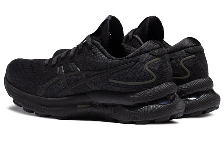 (WMNS) ASICS Gel Nimbus 24 Wide 'Black' 1012B199-002 - 2