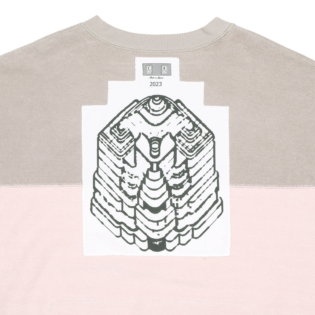 CAV EMPT｜SWEATSHIRTS (Curved Switch Crew Neck (CES23CS1 Cav Empt Curved Switch Crew Neck | antithesisstore | REVERSIBLE