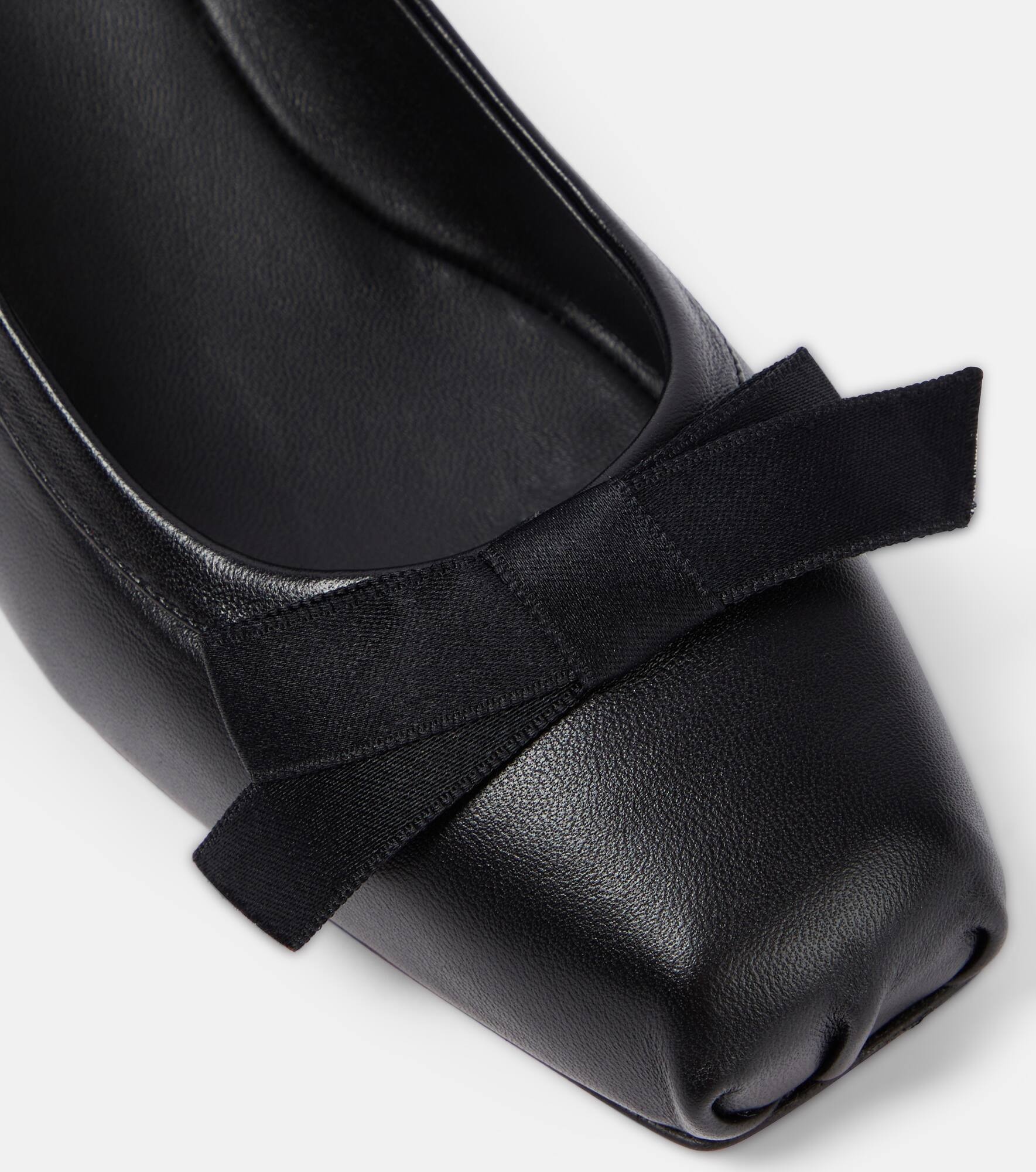 Mamaflirt bow-detail leather pumps - 6