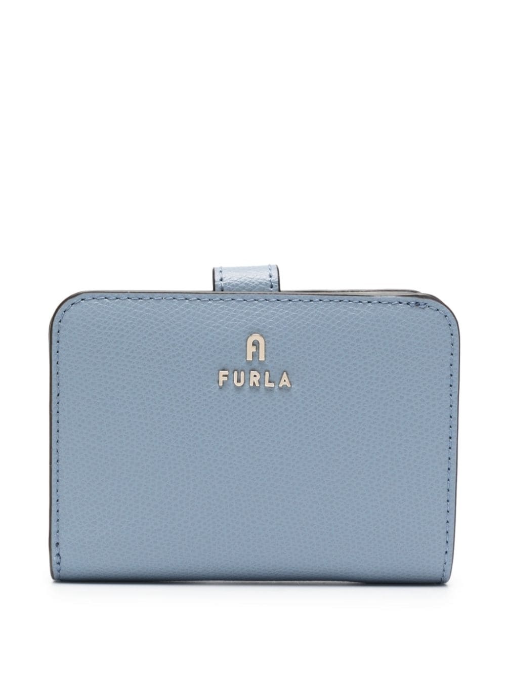 logo-plaque leather wallet - 2