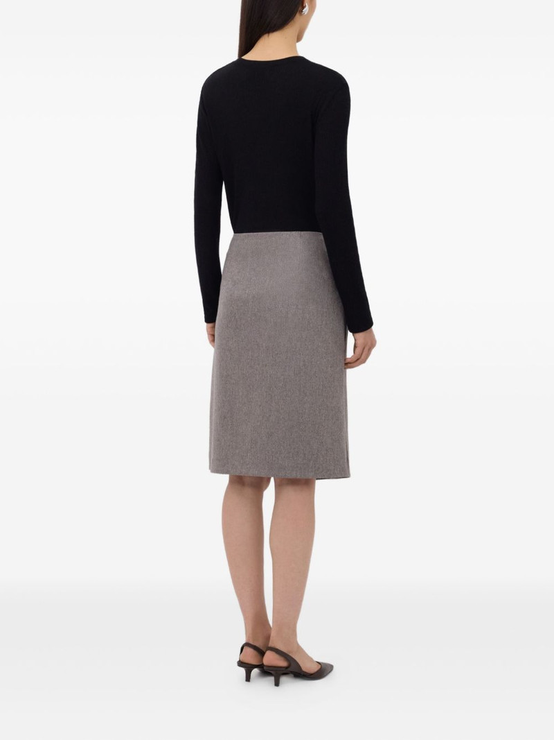 Jil asymmetrical midi skirt 4
