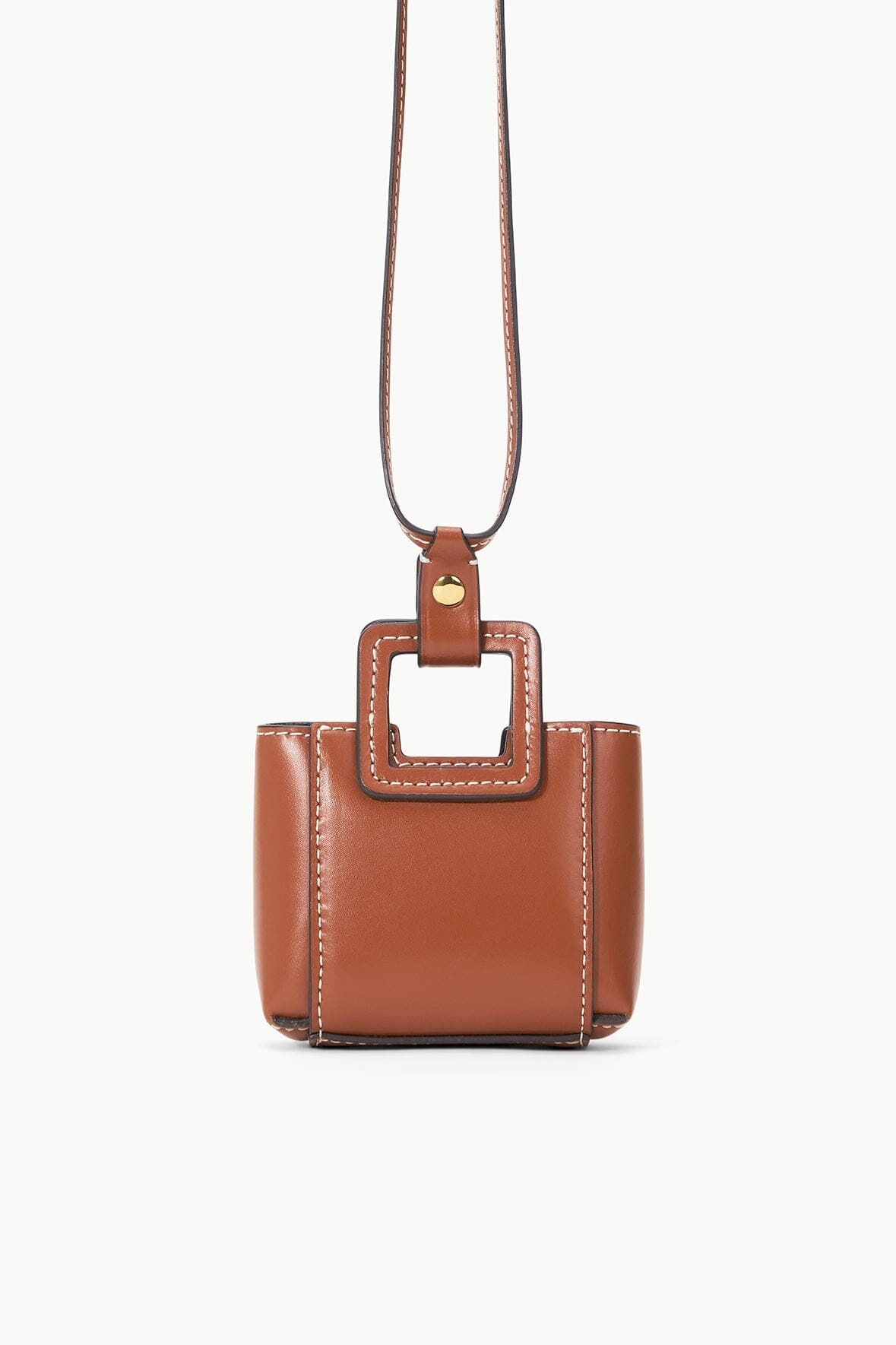 STAUD SHIRLEY MICRO NECKLACE TAN - 3