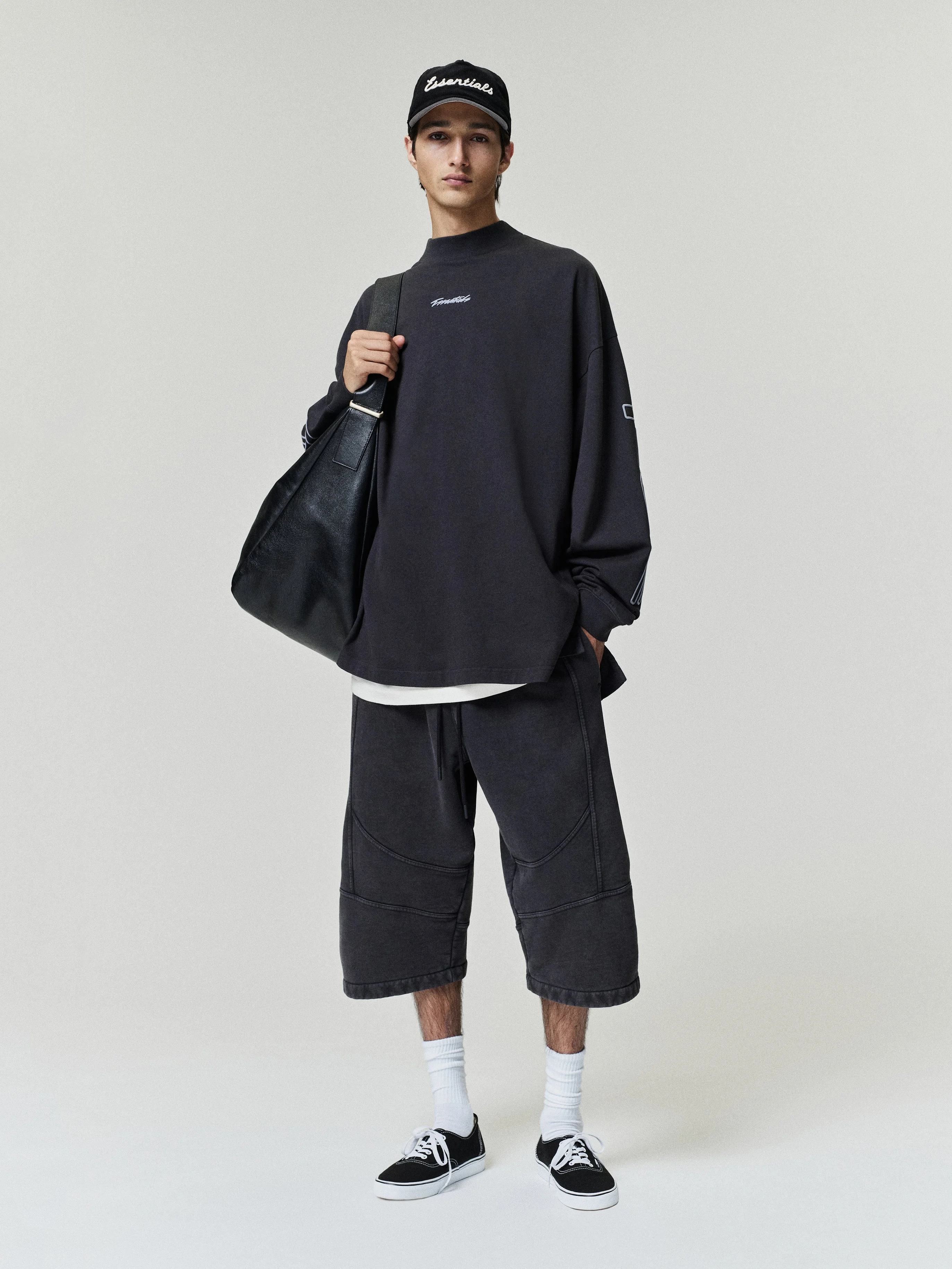 Panelled Modern Long Sleeve Tee - 1